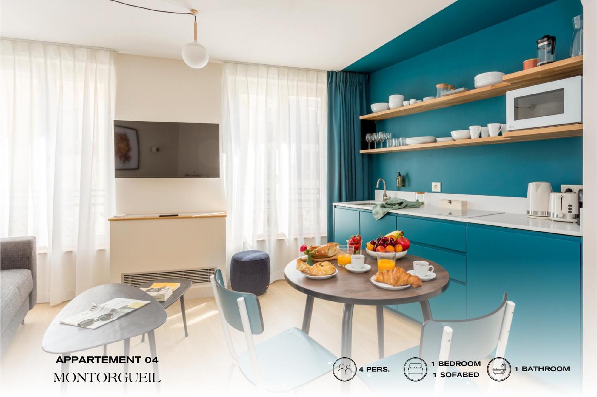Апартаменти Beauquartier - Montorgueil Париж Екстер'єр фото